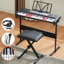 Nuova tastiera pianoforte nera