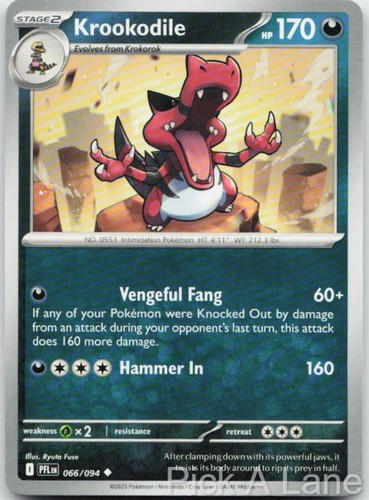 Krookodile 066 094 uncommon - krookodile, 066/094