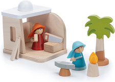 Presepe - Gli Artigiani (9 Pz.) | Sevi | Decorazioni Natività. Presepe in Legno 