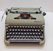 Olympia DeLuxe Manual