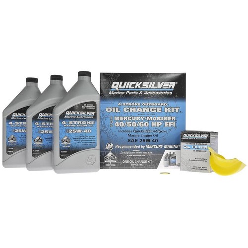 Kit cambio olio - olio, quicksilver