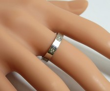 Anello CARTIER Love 51 - Oro Bianco 18K/750 - 4,1g - Certificato