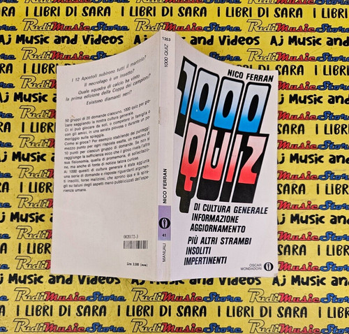 Book libro 1000 - 1000, quiz