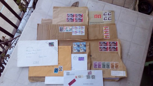Lotto buste viaggiate - lotto,