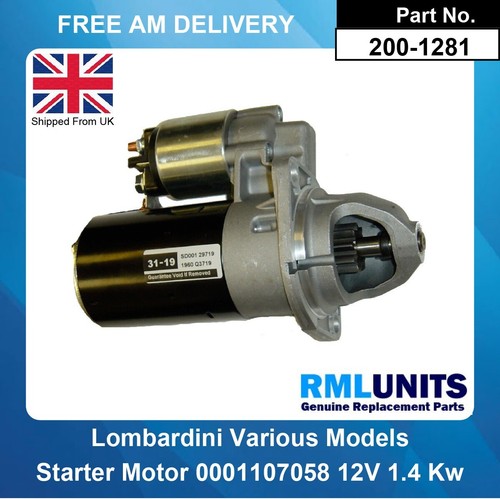 Motorino avviamento per