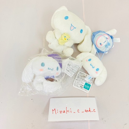 Sanrio cinnamoroll peluche set - cinnamoroll,