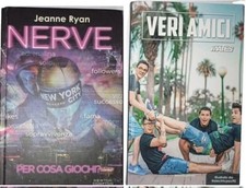 Libro Nerve di Jeanne Ryan Newton 2017 + Libro Veri Amici The Mates 2016
