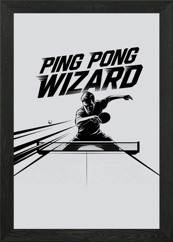 Ping pong wizard quadro - pong,