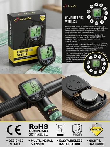 Computer per bici wireless - computer,