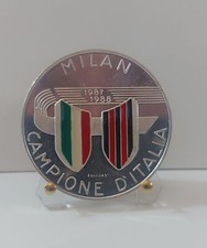 MEDAGLIA IN ARGENTO MILAN CAMPIONE D'ITALIA 1987-1988