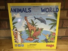 Animali NUOVI E SIGILLATI IN TUTTO IL MONDO - Scopri il gioco della natura selvaggia - HABA