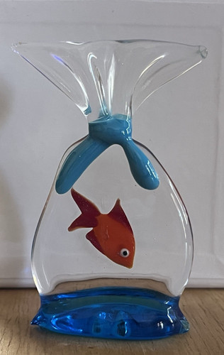 Murano italia mini pesce - murano, oro