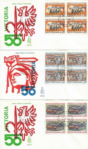 Italia fdc venetia 1968 - fdc,