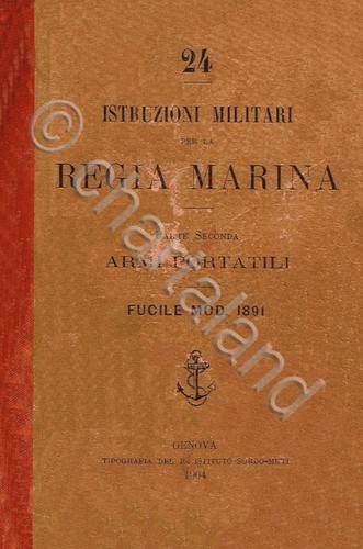 Fucile carcano mod 1891 - mod, 1904