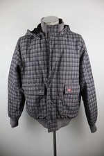 DICKIES GIUBBINO GIACCA UOMO Tg. L MAN JACKET CASUAL VINTAGE NYLON GRIGIO
