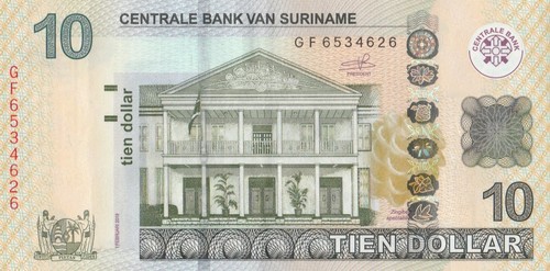Suriname banconota dollari - suriname,
