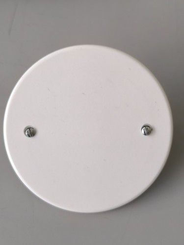 Coperchio tondo pvc bianco - coperchio,