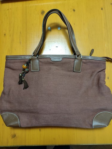 Borsa donna tela pelle - donna,
