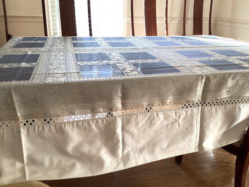 Vtg tablecloth mariella burani - tablecloth,