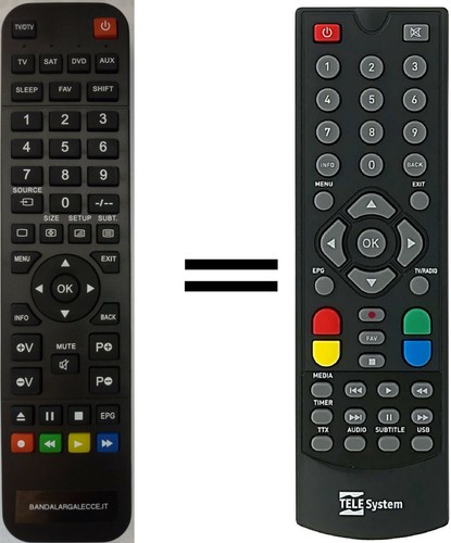 Telecomando gia programmato - gia',