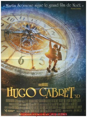 Hugo cabret affiche cinéma - hugo,