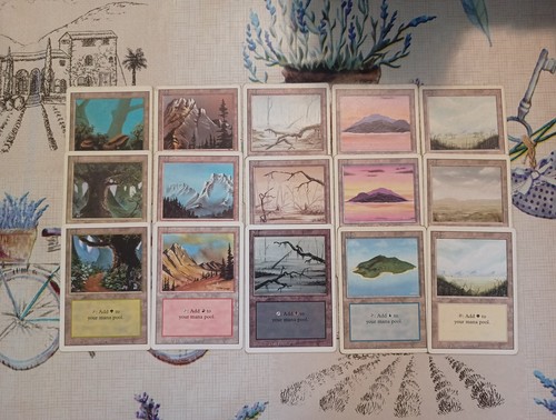 Lotto mtg set completo land - lotto,