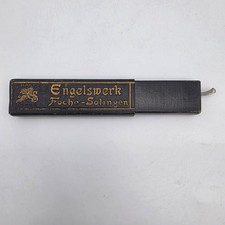Vintage Engelswerk Solingen-Foche rasoio dritto 42 con scatola