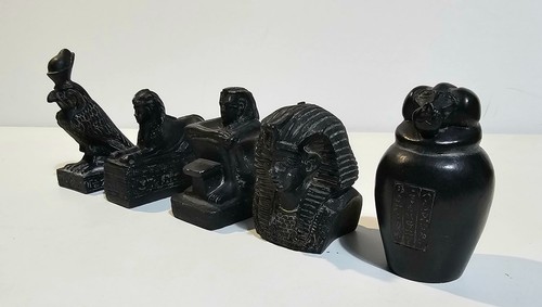 Statuine pietra e resina - 5,