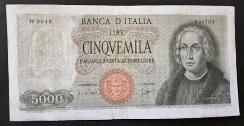 Repubblica italiana 5000 - repubblica, lire