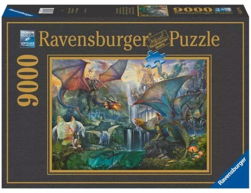 Puzzle 9000 pezzi drago - da,
