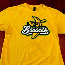 Camicia da baseball Savannah Bananas classica ORO unisex S-5XL US1513