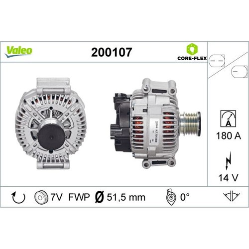 Alternatore valeo per chrysler - alternatore,