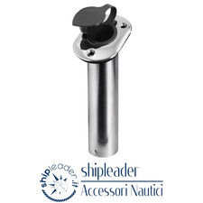 Portacanne incasso inox 42mm