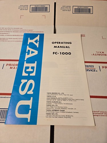 Yaesu 1000 manuale - yaesu,