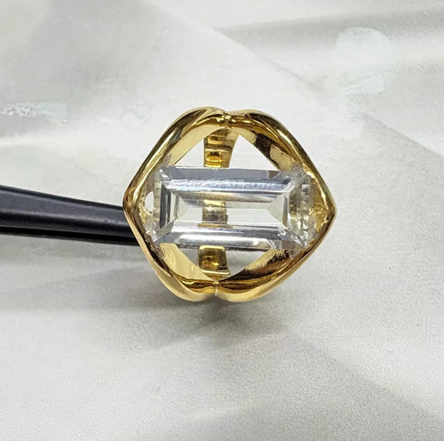 Anello unico donna acquamarina - anello,