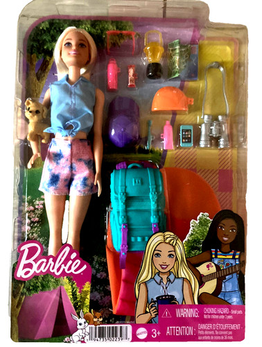 Barbie camping fun doll - camping,