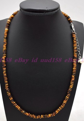 Collana perle gemme rondelle