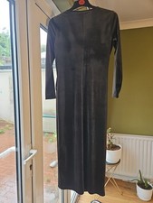 Abito in velluto verde