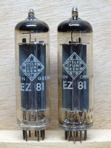 Coppia telefunken ez81 - telefunken,