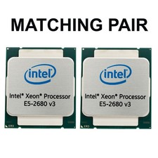 Cpu intel xeon 2680 - 2x, v3