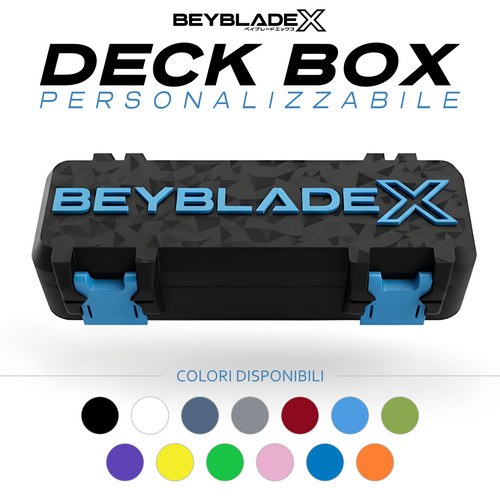 Deck box beyblade porta - deck,
