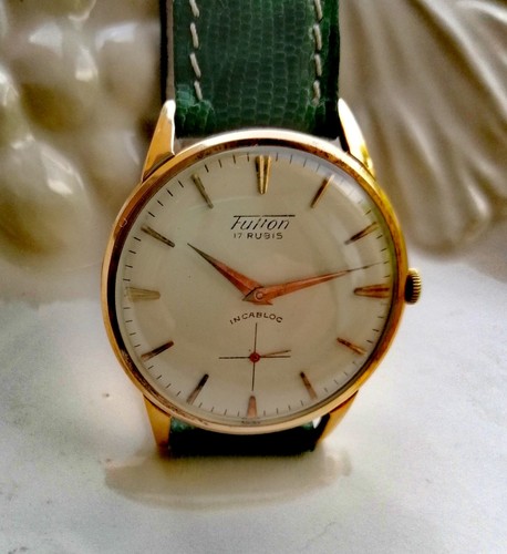 Orologio vintage fulton oro - orologio,