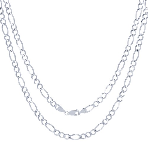 Collana catena figaro - catena,
