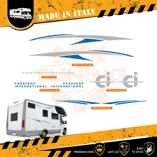 Decalcomania adesivi camper - decalcomania,