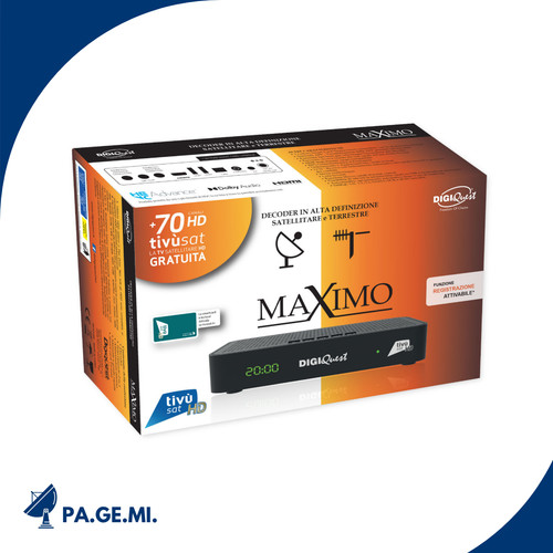 Decoder tivusat digiquest - decoder,