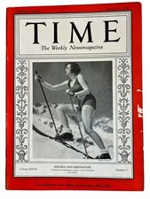 Vtg Time Magazine Hitler's