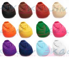 POUF POLTRONA ECOPELLE PUF PUUF VUOTO VERSIONE XXL SACCO FANTOZZI