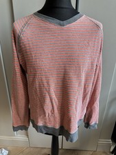Maglione Vintage Golden Goose (Venezia) - Arancione e Grigio Taglia M