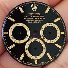 Rolex quadrante nero Luminova