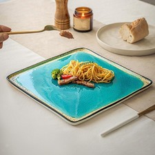 Piatto da portata multiuso, facile da pulire, vassoio portata per bistecca,